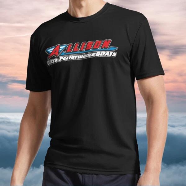 New Shirt Allison Performance Boats Active Logo TEE T-Shirt Funny Size S to 5XL
