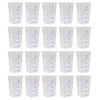 20pcs Plastic Disposable Paint Mixing Cups, 600ml Measuring Cups for Resin Epoxy Injection