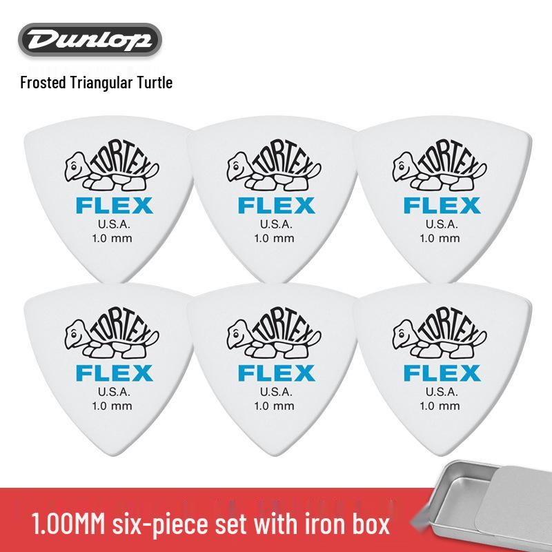 Dunlop Electric Guitar Picks - Matte Anti-slip for Speed Picking & Turtle Strumming.