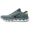 Horizon 6 Wave Classic Fabric Slip-Resistant Durable Breathable Lightweight Low-Top Marathon Running Shoes Men Sneaker Gray Green J1GC222615
