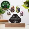Ночник На заказ Отпечаток лапы питомца Акриловая табличка Персонализированная фоторамка Прекрасный памятный подарок Для владельцев питомцев Декор для дома