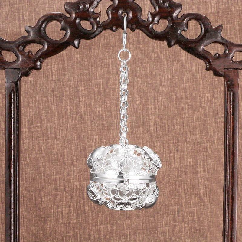 Шарик для благовоний, Антиквариат, Полый бюстгальтер, Медь, Ретро, Украшение для дома, Полый, Шарик для благовоний, Камера сгорания