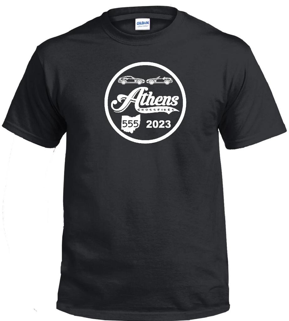 CROSSFIRE ATHENS OHIO SPORTS CAR SHOW 2023 2004-2008 CHRYSLER SPORT CAR T-shirt Tops Tees Unisex