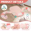 Tummy Time Seated Pillow Easy Cleaning Portable Baby Sitting Support Pillow With Adjustable Belt for Newborn Boy and Girl