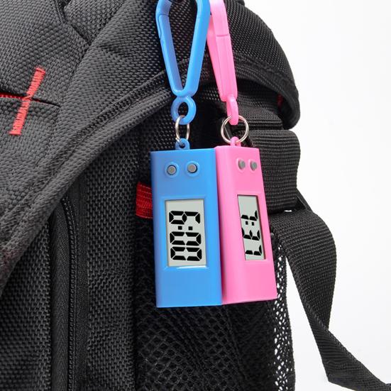 Practical Mini Electronic Clock Multifunctional LCD Digital Display Lightweight Electronic Clock Desktop Accessories for Office