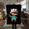 1PC Rugrats Print Flannel Blanket, High quality Comfortable for All Seasons, Home Decor, Warmth and Comfort, Perfect for Christmas Gifts135