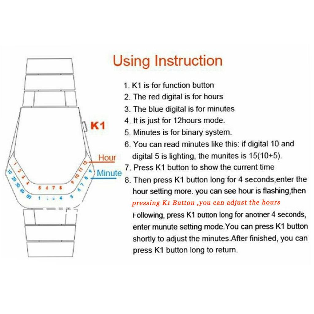 Модные мужские наручные часы из нержавеющей стали со змеиной головой, синие светодиодные наручные часы, подарок, крутой