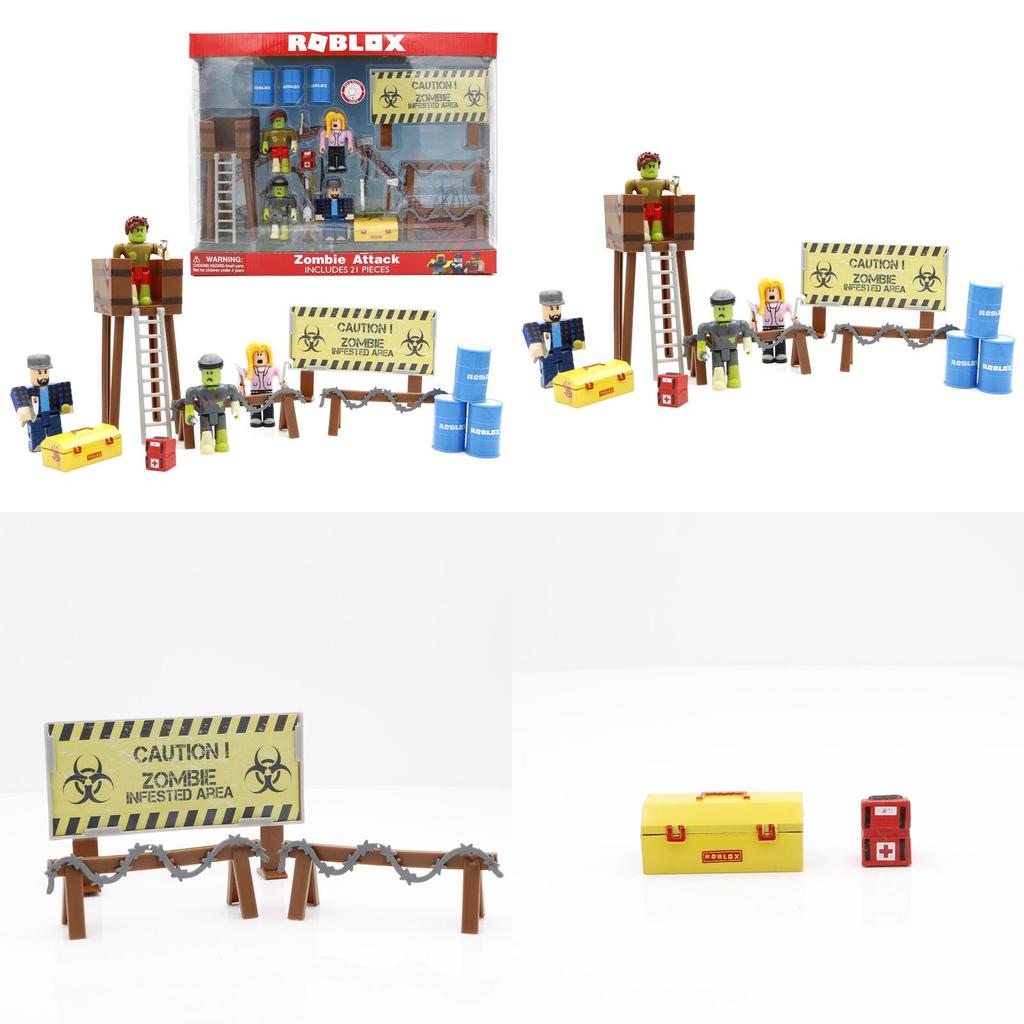 Премиальная игра Roblox Figma Набеги зомби Блочная кукла Русалка Игровой набор Экшн-фигурка Игрушка
