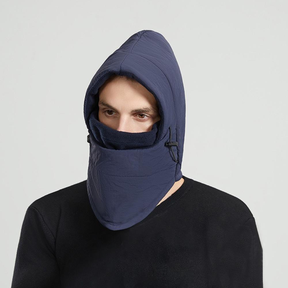 Теплая плюшевая шапка-пуловер, дышащая защита лица, грелка для шеи, новая зимняя теплая шапка, зимняя погода