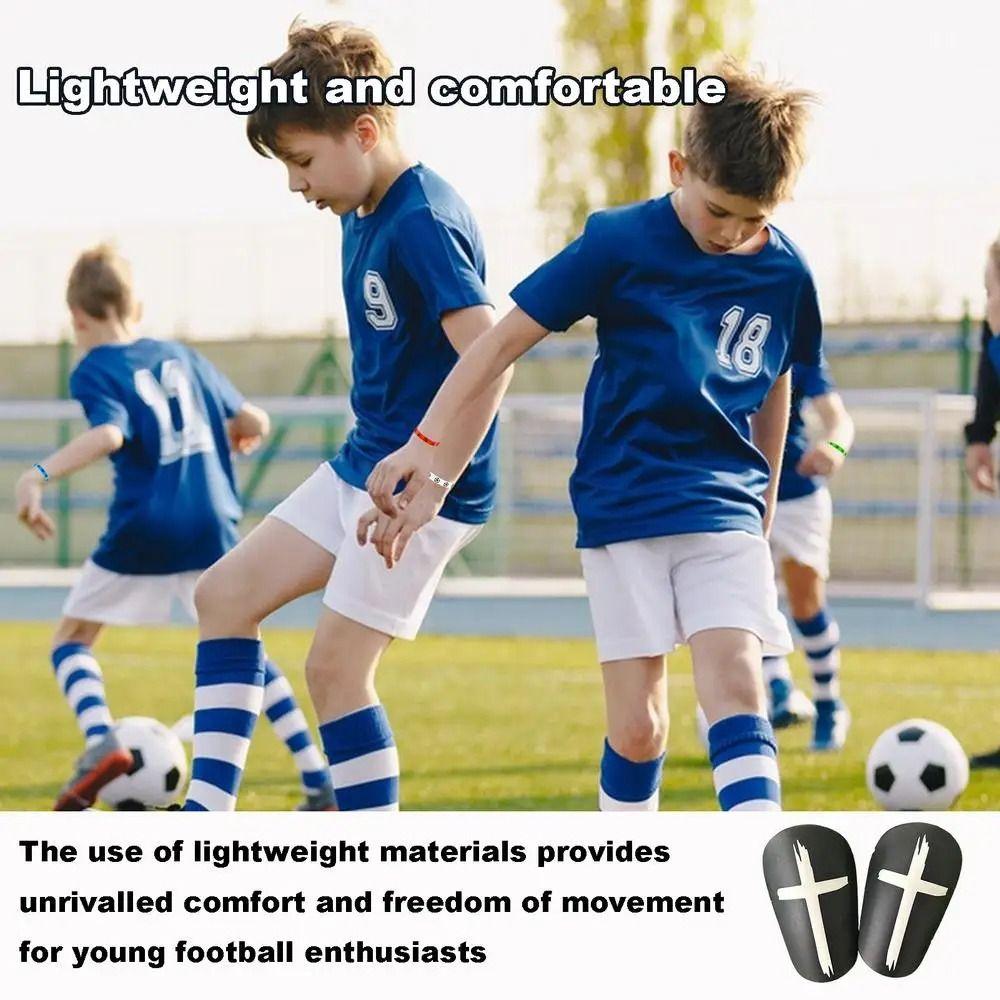 Leg Protective Football Shin Pads EVA Thickening Lightweight Training Shank Board Mini Size Leg Cover Soccer Shin Guards