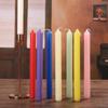 12pcs/box For Emergency Lighting Rituals Spells Wax Play Christmas Decor Long Stick Candles
