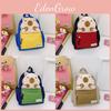 Crayon Shin Chan Capybara Pattern Kids Backpack Breathable Schoolbag Cute Gift