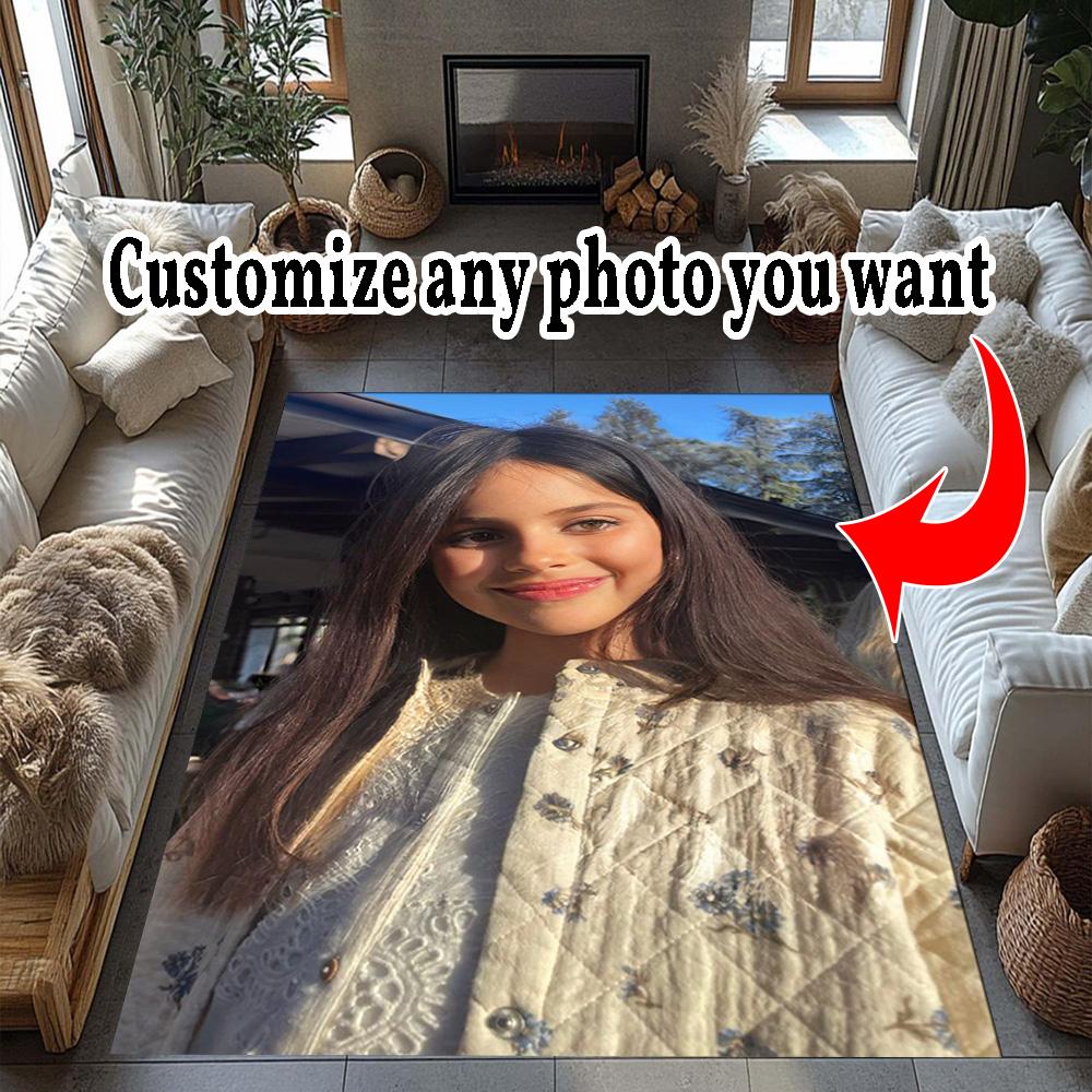 Customize Photos Customize picture Carpet Design for Balcony Study room Dormitory Living Rooms Antislip Carpet Decorate Offices