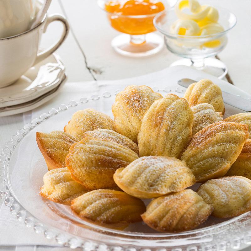 18 ячеек Мини Пищевой Силиконовый Форма для Мадленок Форма для Печенья DIY Ракушка Форма для Выпечки Кухонные Аксессуары для Выпечки