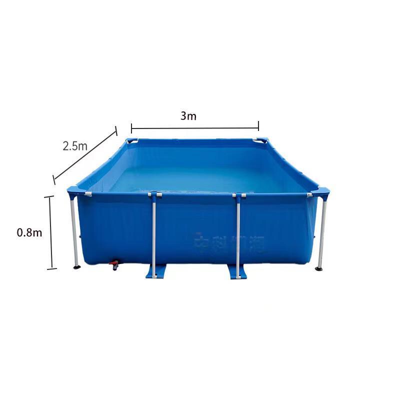 WEZHO Portable Above-Ground Frame Swimming Pool