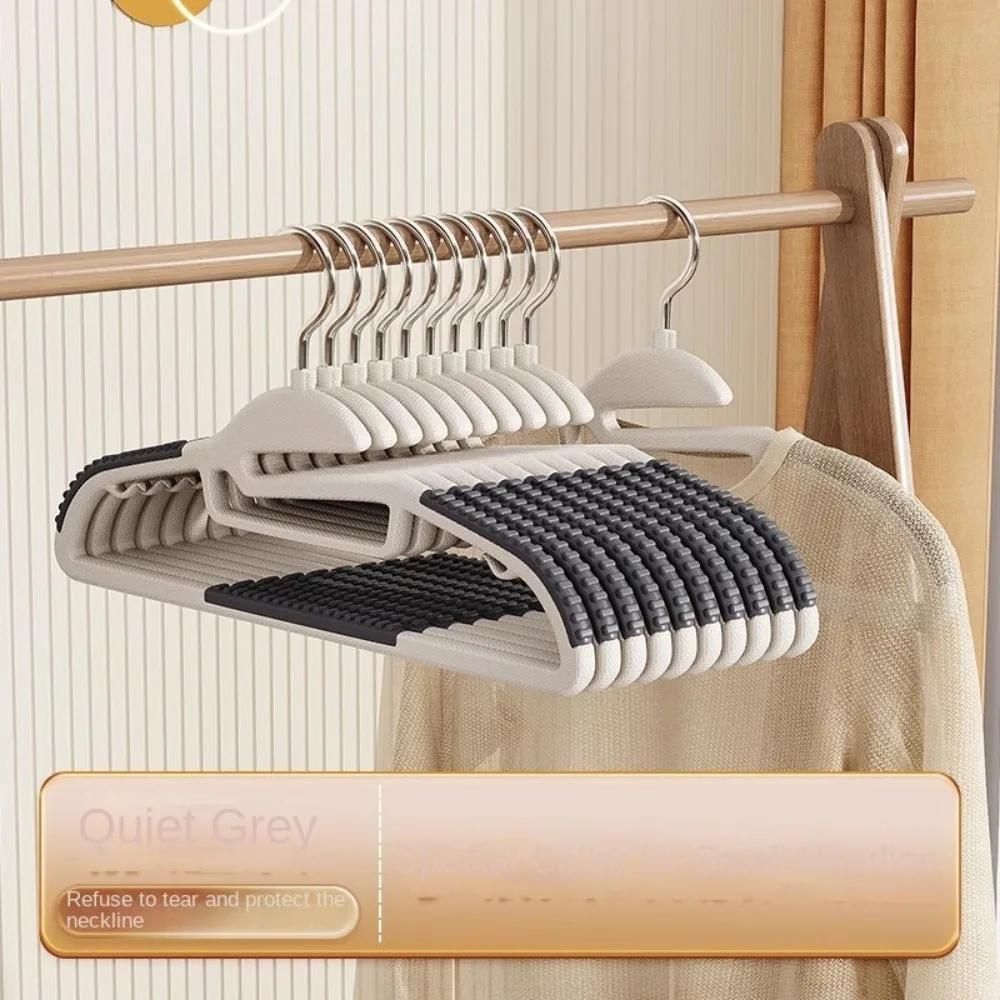 Нескользящая не оставляющая следов пластиковая двухпозиционная вешалка для домашнего использования