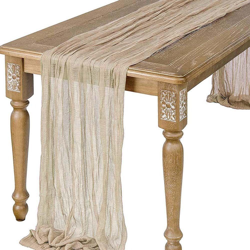 Wedding Party Birthday Party Table Runner Xmas Decor Cheese Cloth Table Setting Table Cloth