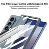 Роскошный магнитный беспроводной зарядный прочный ПК-чехол для Samsung Galaxy Z Fold 7 6 5 Полный комплект Экран передняя HD-пленка Ударопрочная крышка
