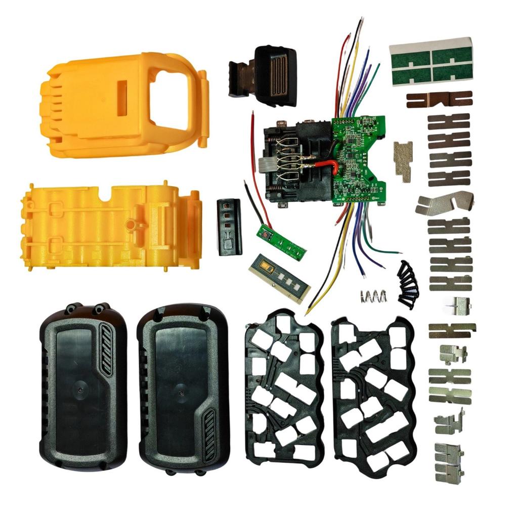 Комплексная защита Крышка аккумулятора для DeW 20V/60V DCB609 DCB606 18650 Инструмента с повышенной прочностью