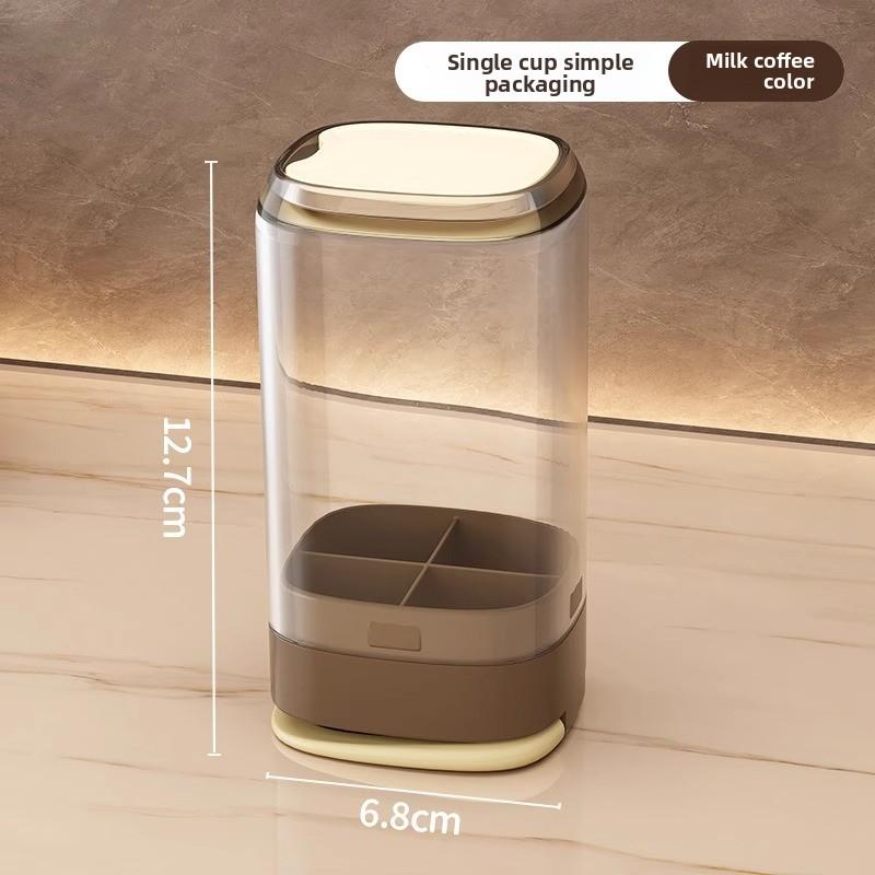 Travel wash cup set, portable foldable mouthwash cup, couple's business trip travel supplies, tooth cup, toothbrush storage box