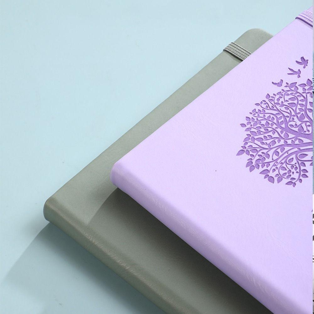 Простая офисная книга с эластичным ремешком, деловой блокнот формата А5, карманный блокнот, школьные принадлежности