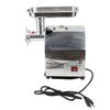 Electric Meat Grinder Commercial Meat Mincer Aluminum Alloy Multifunctional Food Processor Silver