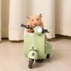 Mini Electric Scooter Hamster Toy with LED Light Music 360 Degrees
