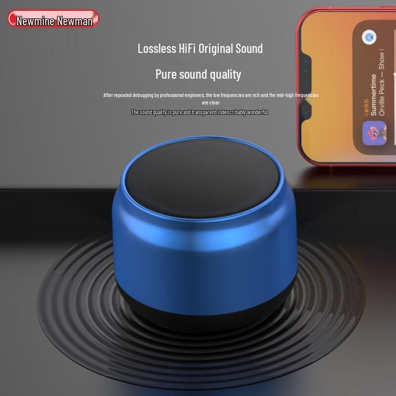 Портативная Bluetooth-колонка Newmine BT31, штекер CN (адаптер в комплекте) (Китайская версия)