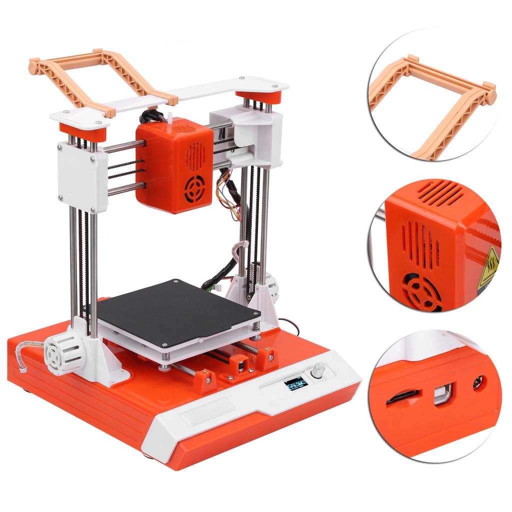 Набор 3D-принтера Маленький Портативный Домашний Высокая Точность для Windows XP 7 8 10 32bit 64bit Вилка AU 110-240В