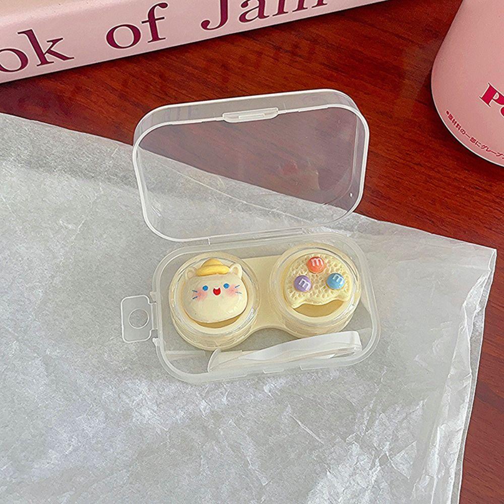 Портативный футляр для контактных линз, мини-инструмент для ухода за линзами, новый ящик для хранения контактных линз