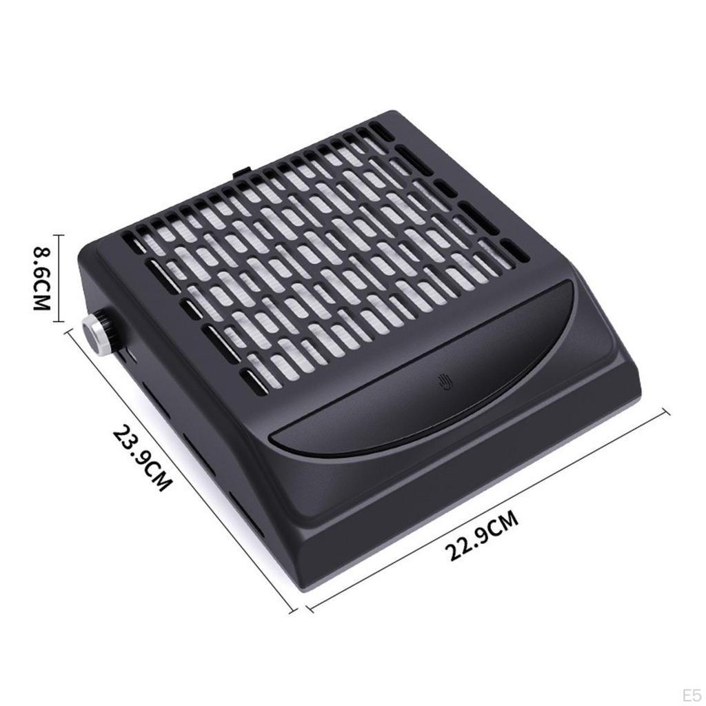 Вакуумный пылесборник для ногтей с хорошим рассеиванием тепла, белый цвет