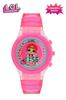 Лицензия MiniFlak LOL. СЮРПРИЗ! LOL7210 Розовые светящиеся наручные часы для девочек