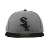 [New Era] Chicago White Sox 59FIFTY [MLB 2T TEAM-BASIC FITTED CAP] CHICAGO WHITE SOX Gray Black Major League 5950 (7-78 (approx. 62.5 Cm)) [Used]
