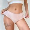 Mid-waist Ultra-thin Women's Underwear Breathable Summer Peach Hip Quick-drying Briefs