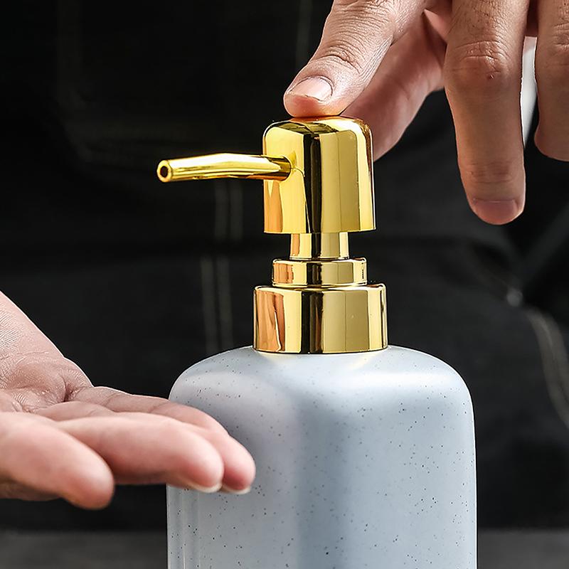 1 шт. Головка дозатора для мыла – Круглый нажимной дозатор с резьбой 28 мм, для флаконов для ванной и тюбиков с лосьоном (Материал ABS)