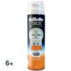 Пена для бритья Gillette Fusion Proglide Sensitive 2in1 Active Sports, 245 г, 6 шт., корейское лезвие для бритья