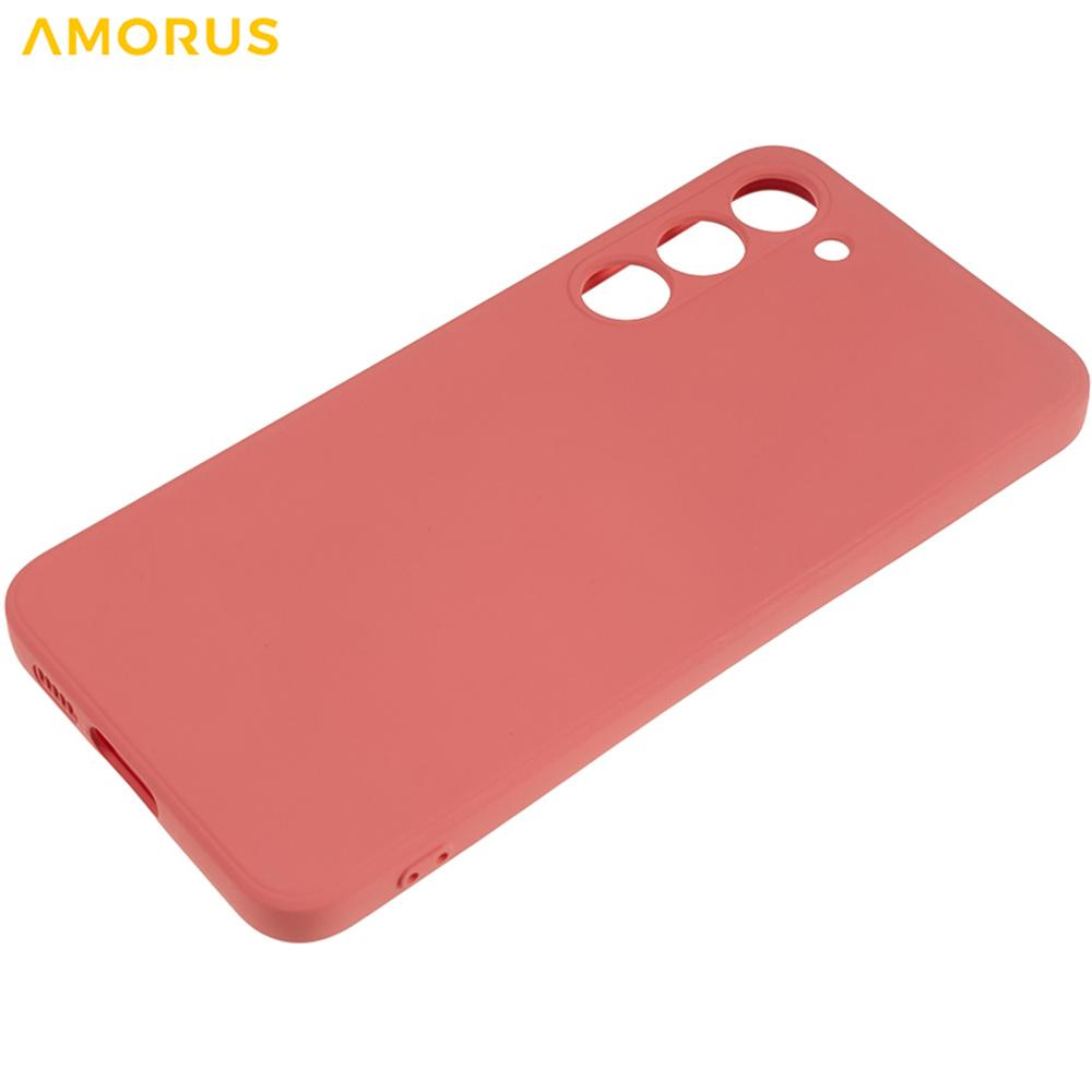 For Samsung Galaxy S23+ Case Precise Cutouts TPU Fiber Lining Shockproof Phone Cover