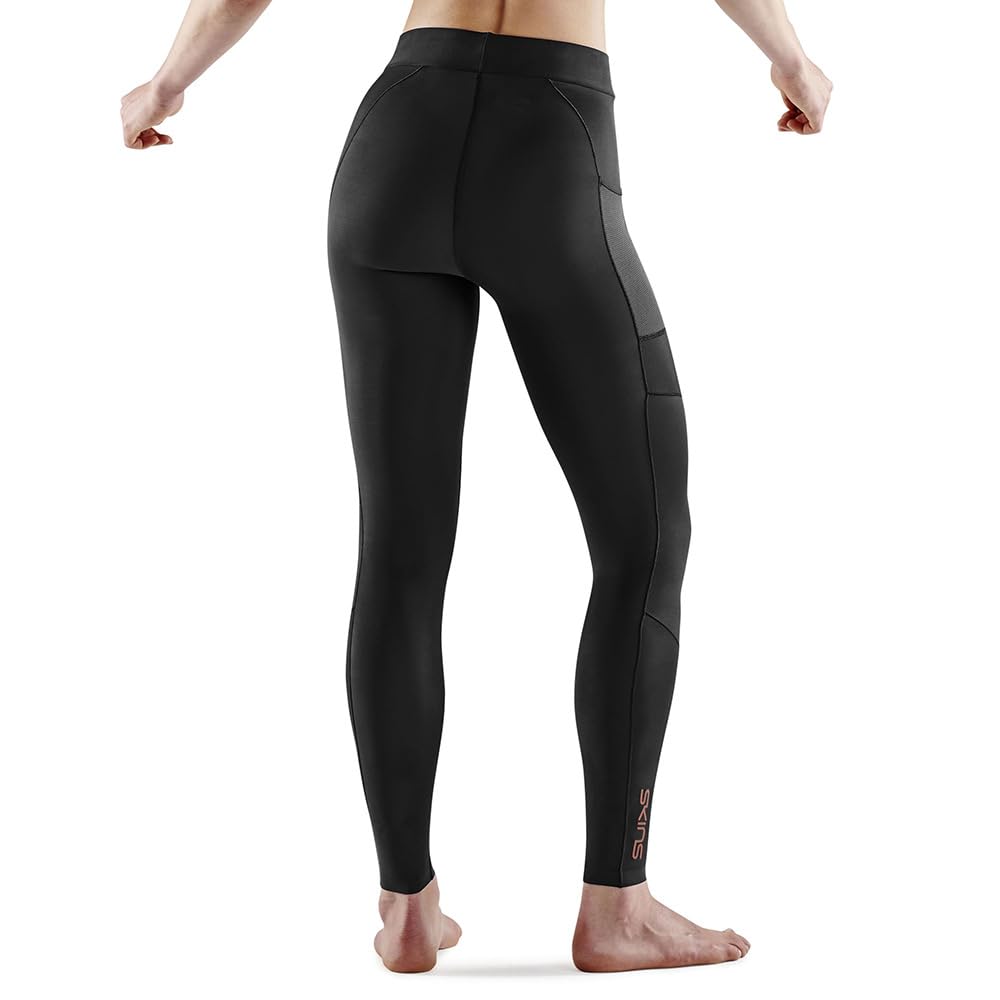 Skins Long Компрессионные Длинные Размер M СЕРИЯ-5 Женские Тайтсы, Одежда, Нижнее белье, Тайтсы, 18271510, Черный,