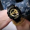 Casio Custom Watch G-Shock Ninja Edition Trendy Street Cool High-End Quartz Movement Resin Strap Men watches Black GA-110GBRZ
