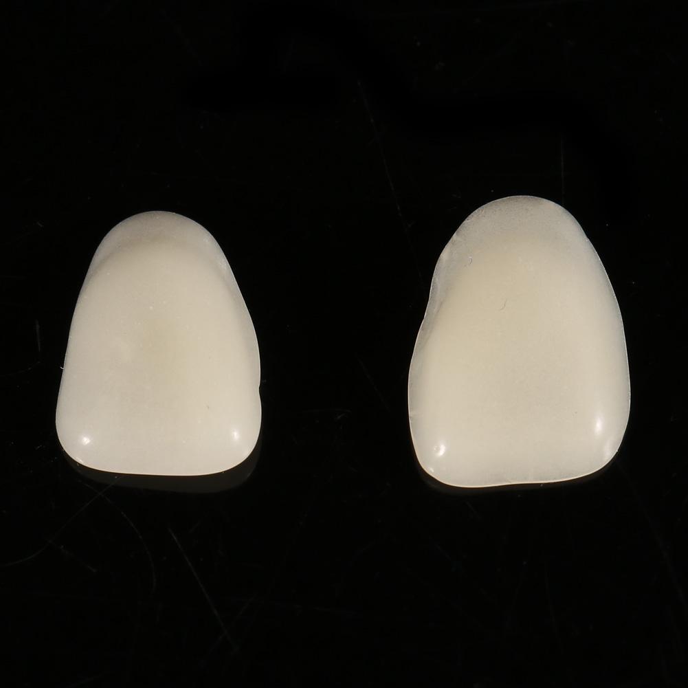 70 шт. Виниры для передних верхних зубов из смолы, временная коронка для ухода за полостью рта