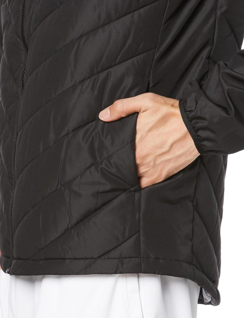 Tennis Wear Tech Fill Jacket Heat Retention Water Repellent Windproof 62MEA505 Black X Black S [Mizuno] (Tech Fill)