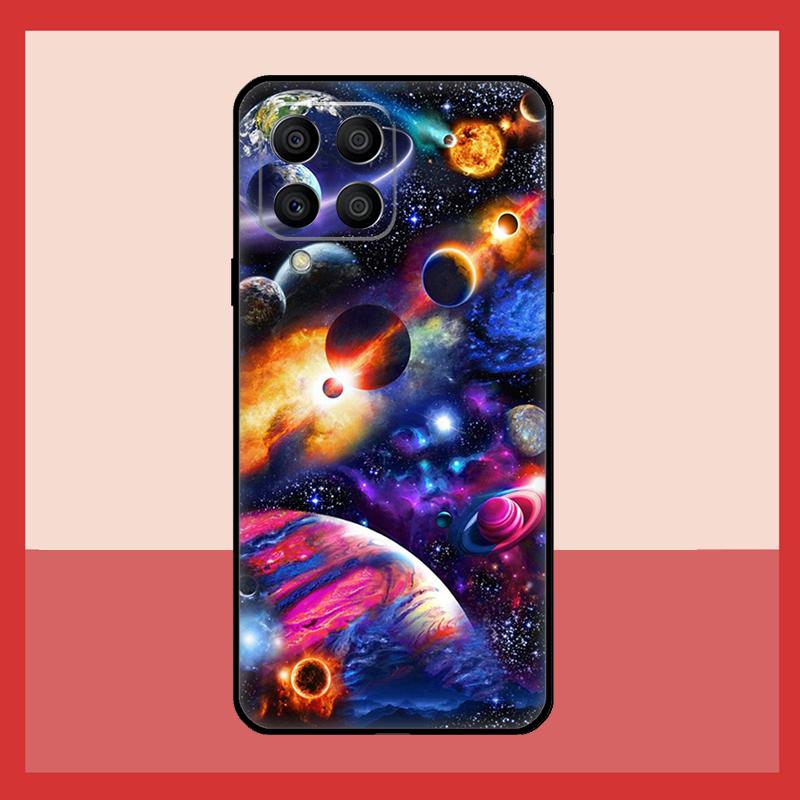 Космический Планета Звезды Луна Чехол Для Samsung Galaxy M11 M31 M14 M34 M54 M12 M32 M52 M15 M13 M06 M16 M36 M56 M53 M35 M55