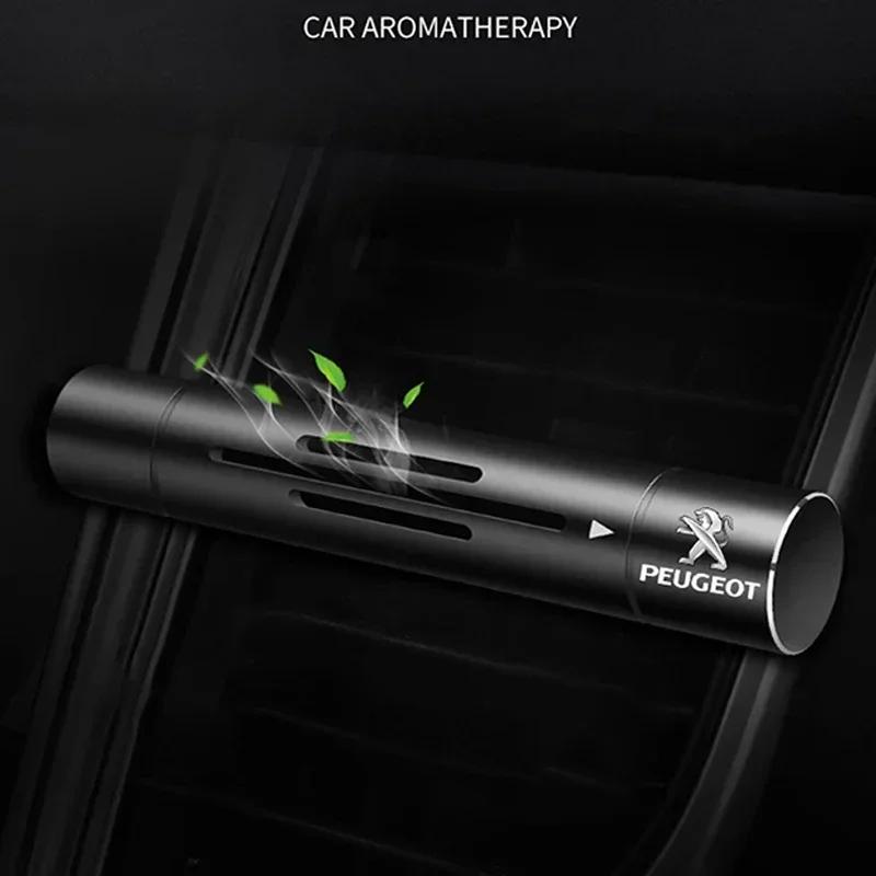 For Peugeot Car Air Freshener Outlet Air Vent Perfume Diffuser Interior For Peugeot 206 307 308 3008 207 208 407 508 2008 5008 1