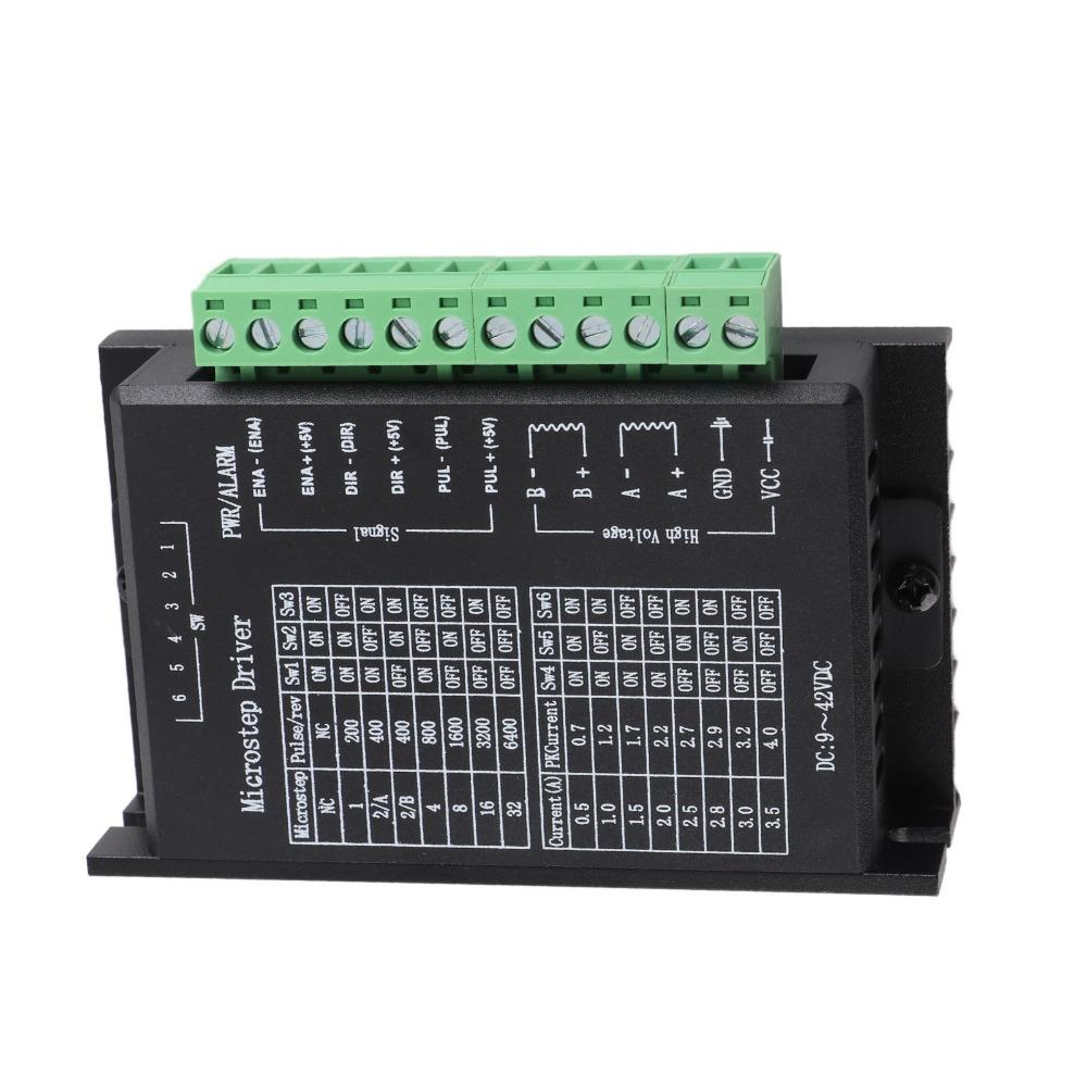 2pcs 9-42V DC Stepper Motor Driver 1-32 Microstep Hybrid Stepper Driver For CNC Router