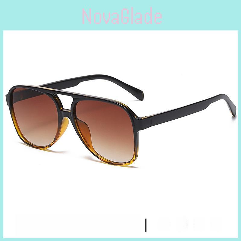 Fashion Pilot Sunglasses With Pc Lenses Uv400 For Outdoor Activities And Casual Wear