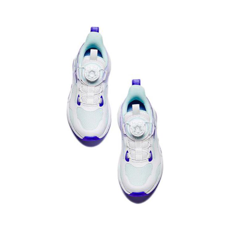 Anta Kids Cloud Escape Comfortable Non-Slip Wear-Resistant Low-Top Running Shoes Kids Sneaker Blue 322349982-3