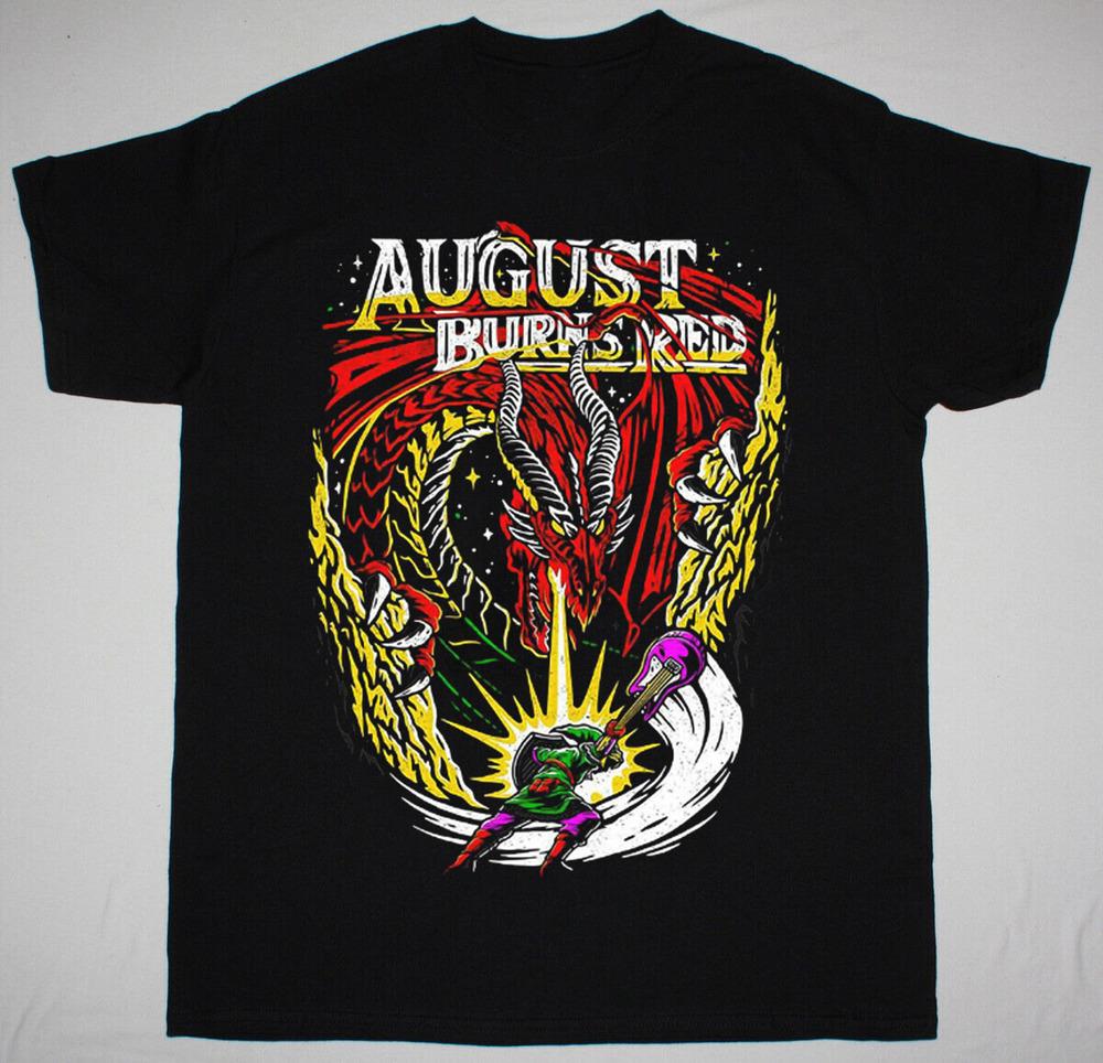 The Legend August burns red Short Sleeve Black Size S-5XL Shirt Unisex T-Shirt