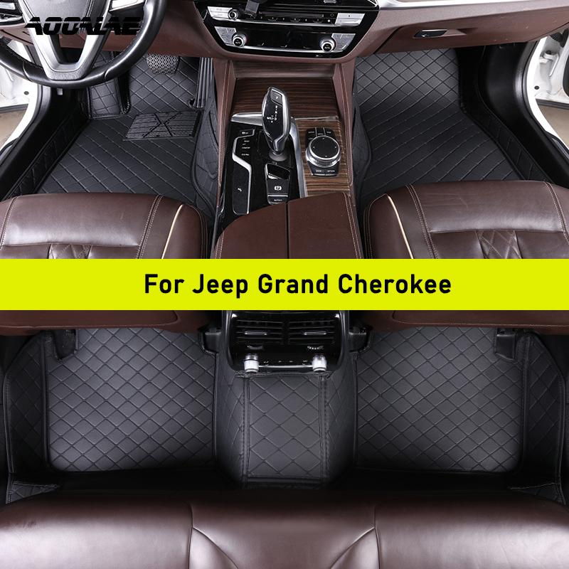 Автомобильные коврики для пола для Jeep Grand Cherokee Автомобильные ковры Подставка для ног Coche Аксессуар
