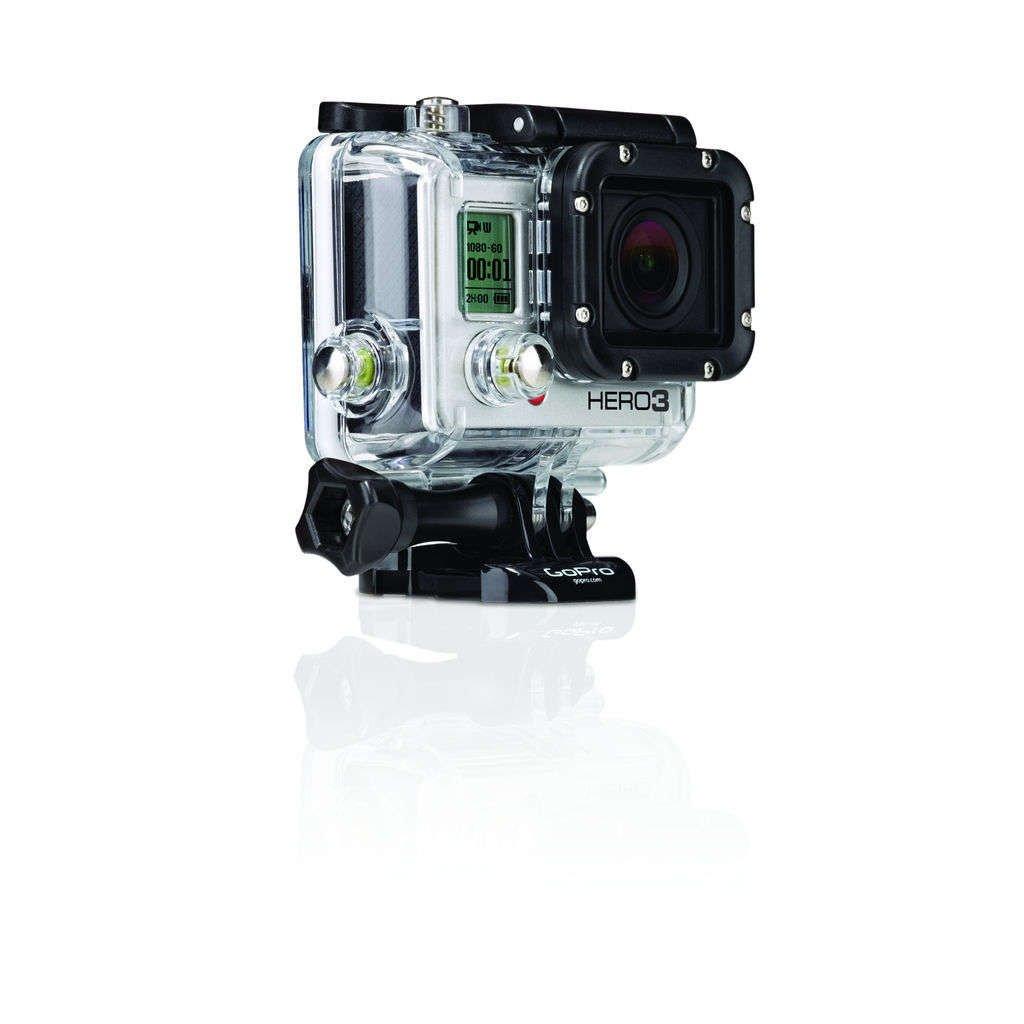 GoPro HERO3 Black Edition Surf De Sport Full HD 12 Mpix Etanche WiFi USB Argent Caméra