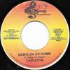 7inch Record CAPLETON / FREDERICK BROWN - Babylon Go Down / Get Over NONE B Sharp Product 2008 Jamaica Reggae, Ska & Dub Used